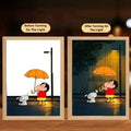 Shinchan & Shiro Magic Glow Lamp