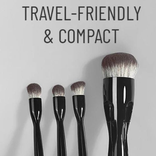 4-in-1 Compact Makeup Brush