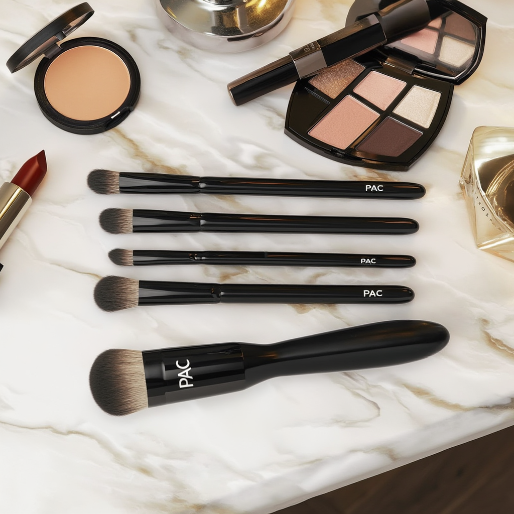 4-in-1 Compact Makeup Brush