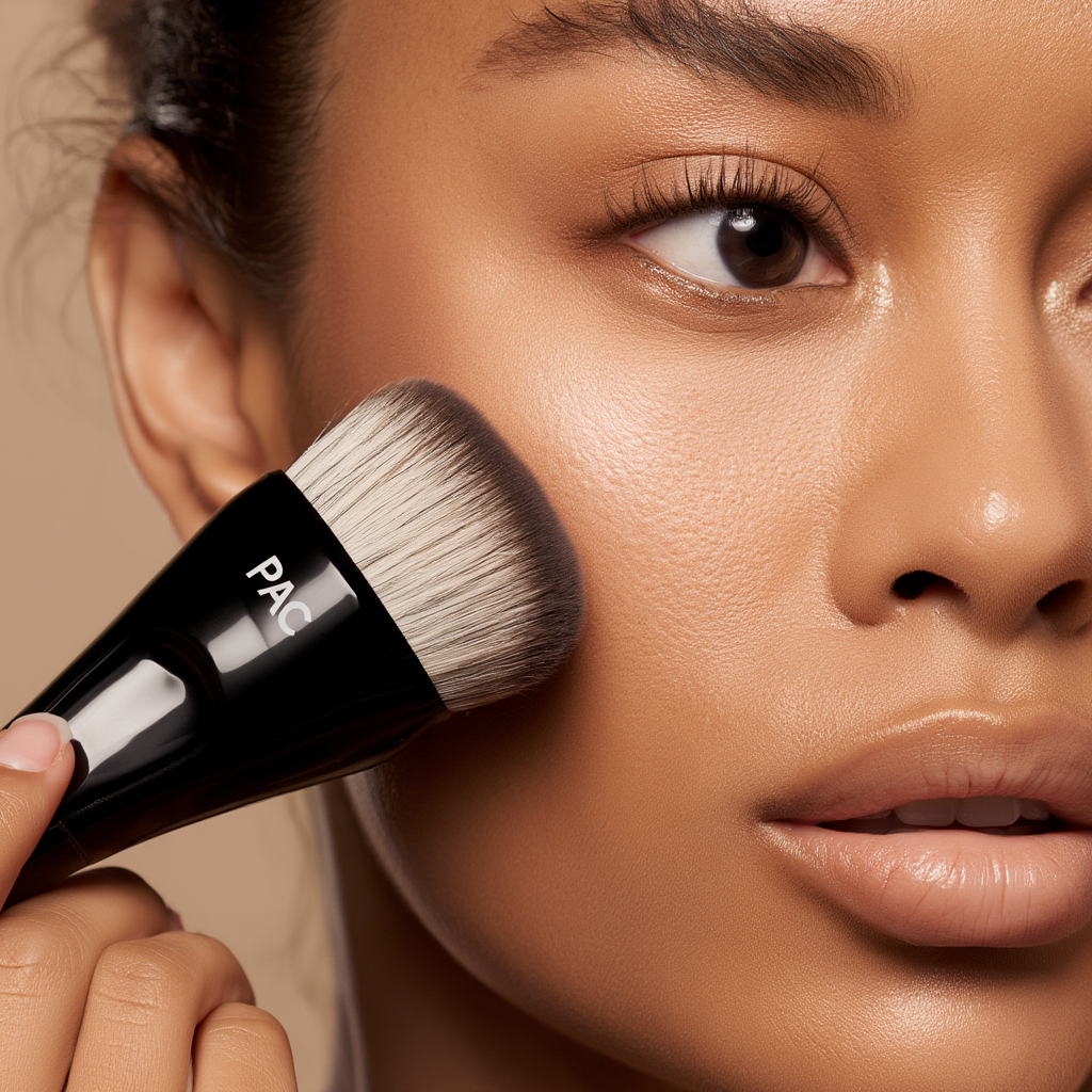 4-in-1 Compact Makeup Brush