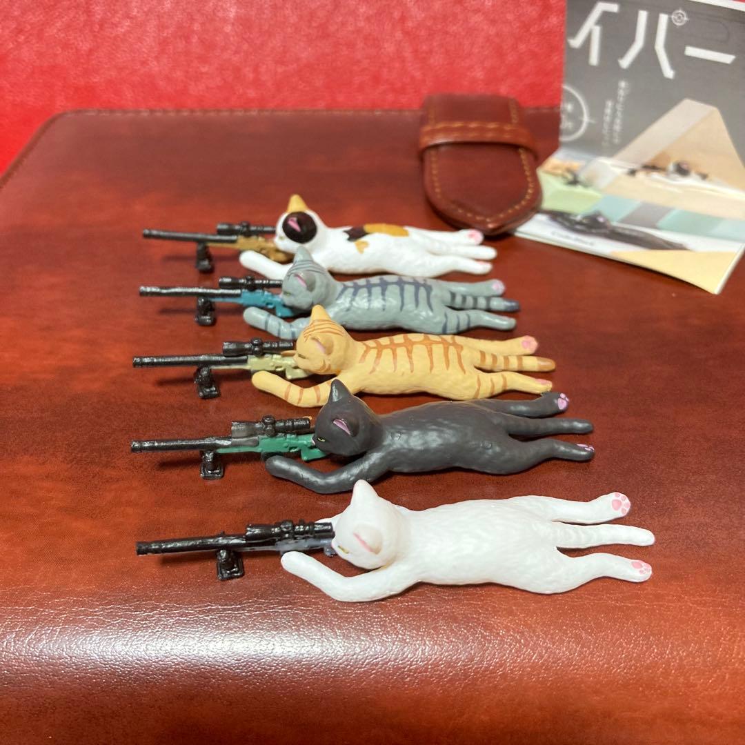 Sniper Cat Action Figurines