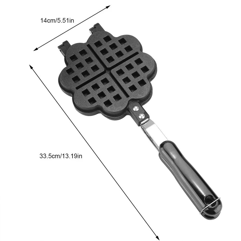 Heart-Shaped Waffle Maker Pan