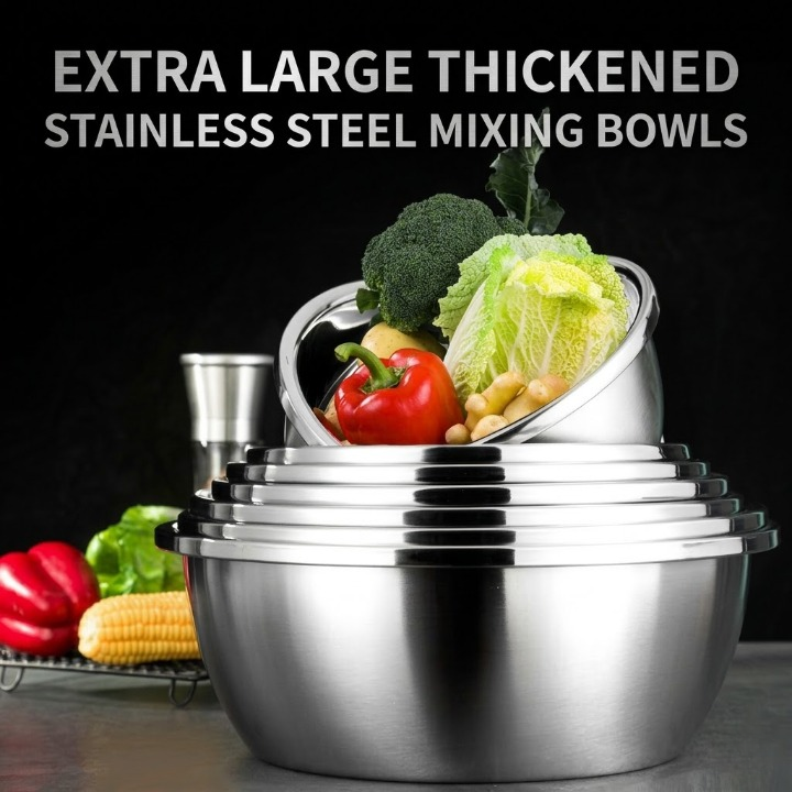 Stainless Steel Bowl With Lid