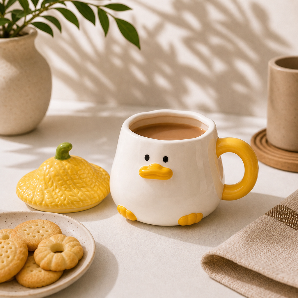 Acorn Duck Ceramic Mug