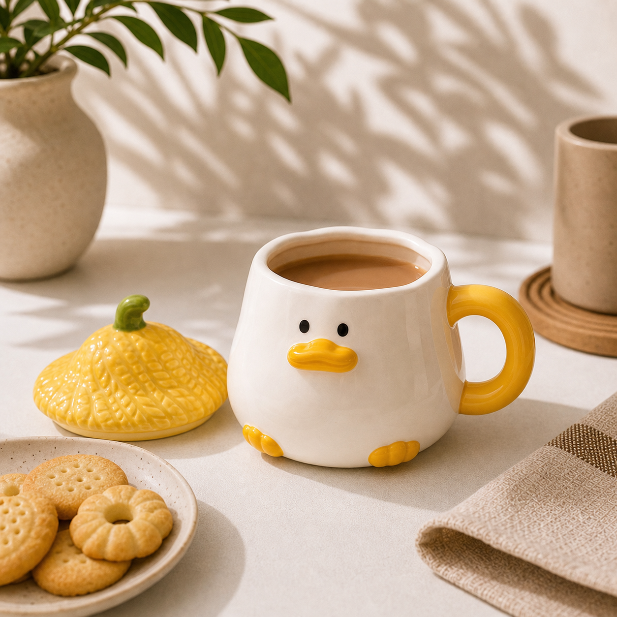 Acorn Duck Ceramic Mug